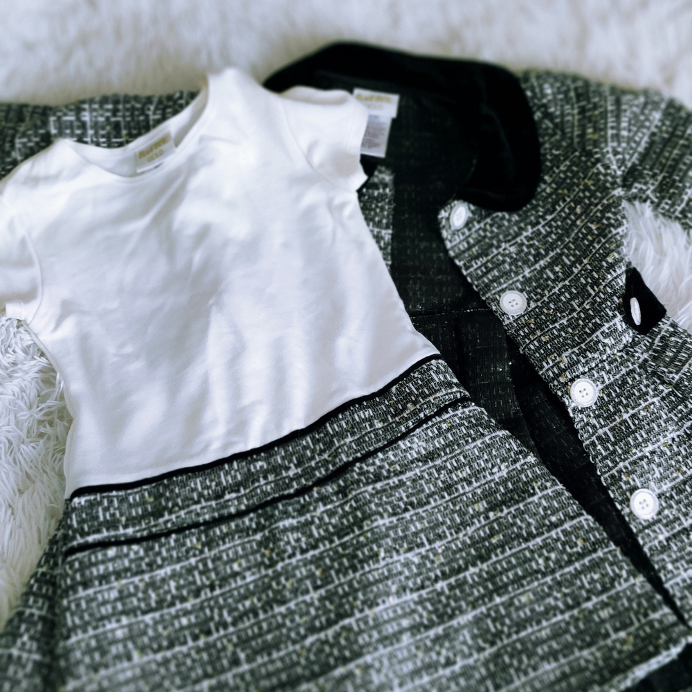 Dress with jacket set